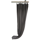 Pendrillon en molleton CS PES 350g/m² non plombé 290x400cm - noir