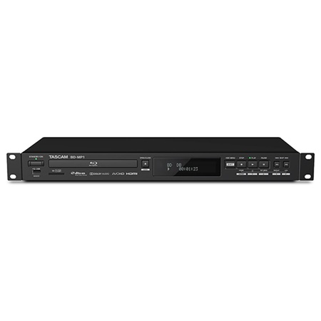 Lecteur Blu-ray professional 1080p rackable 1U TASCAM BD-MP1 MKII