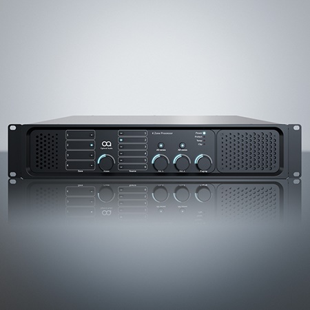 Zoneur amplifié 2 MIC + 4 LINE + 2 HDMI vers 4 zones Optimal Audio