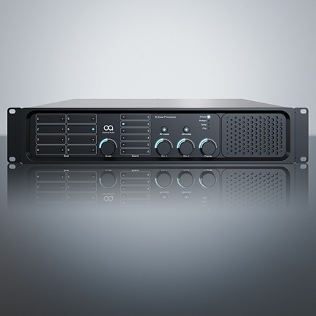 Zoneur 2 MIC + 4 LINE + 2 HDMI vers 8 zones Optimal Audio