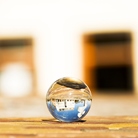 Boule Photoball CARUBA Lensball claire - Diamètre 100mm