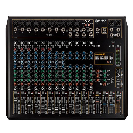 Console analogique 16 voies + multi FX + record RCF F16XR