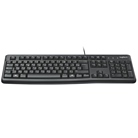 Clavier USB standard AZERTY LOGITECH K120 noir