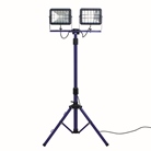 Eclairage LED de chantier 2x30W IP65 sur trepied AS Schwabe