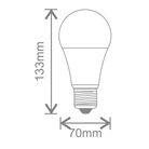 Lampe LED GLS 18W 230V E27 6500K IRC82 2000lm 15000H - KOSNIC
