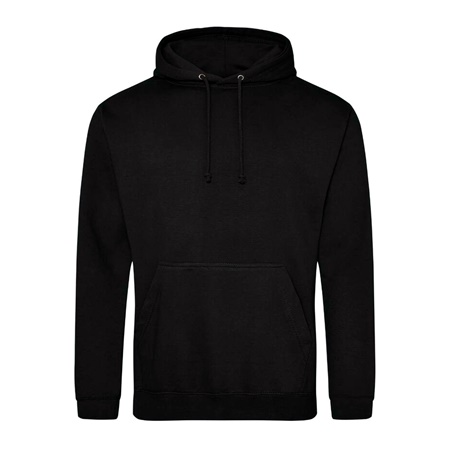 Sweat zip à capuche Just Hoods AWDis Zoodie - Noir - Taille L