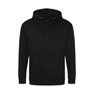 Sweat à capuche Hoodie Just Hoods AWDis College - Noir - Taille XL