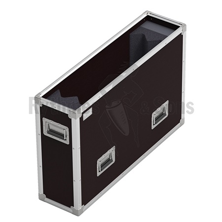 Flight-case Rythmes et Sons Open Road pour 1 ou 2 écrans LCD 26 à 37''